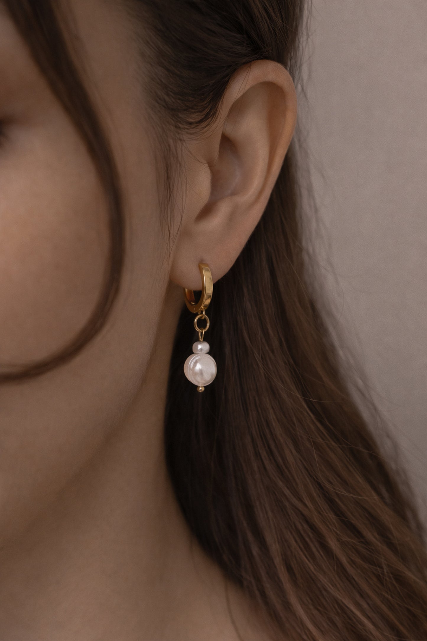 Ivory Pearl Drop Earrings