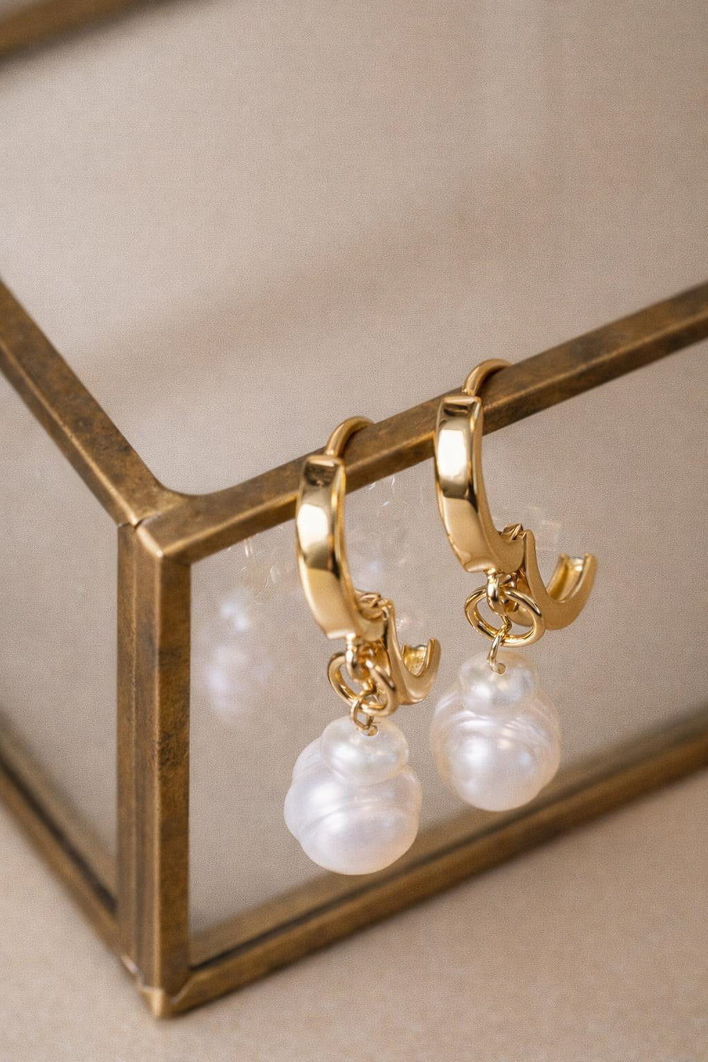 Ivory Pearl Drop Earrings