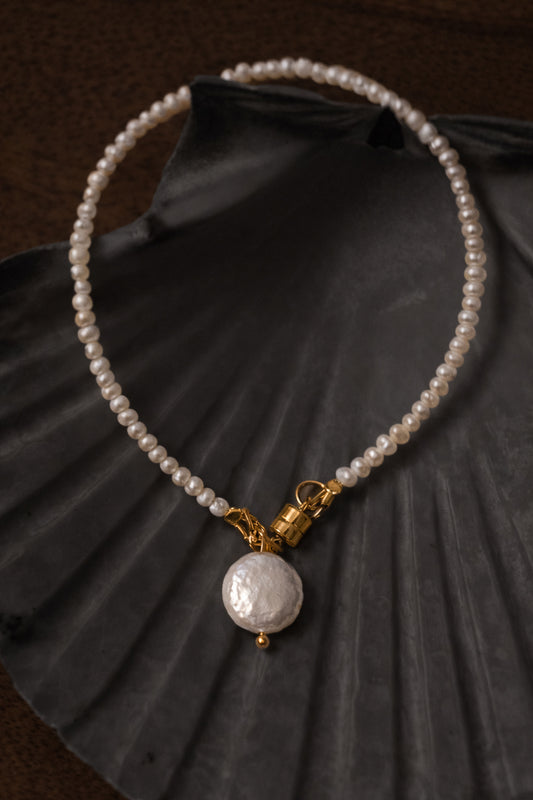 Magnetic Clasp Mini Pearl Bracelet