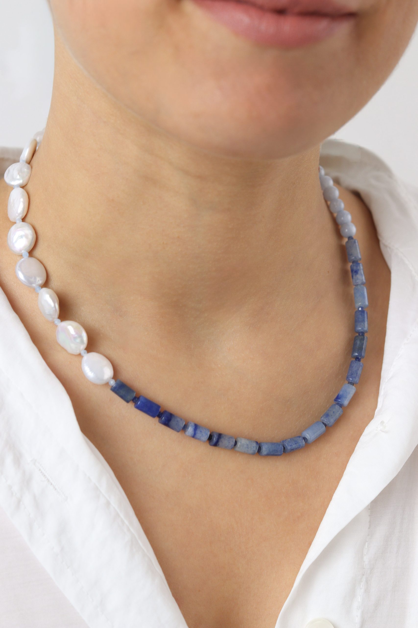 Blue Brezee Necklace - Image 3