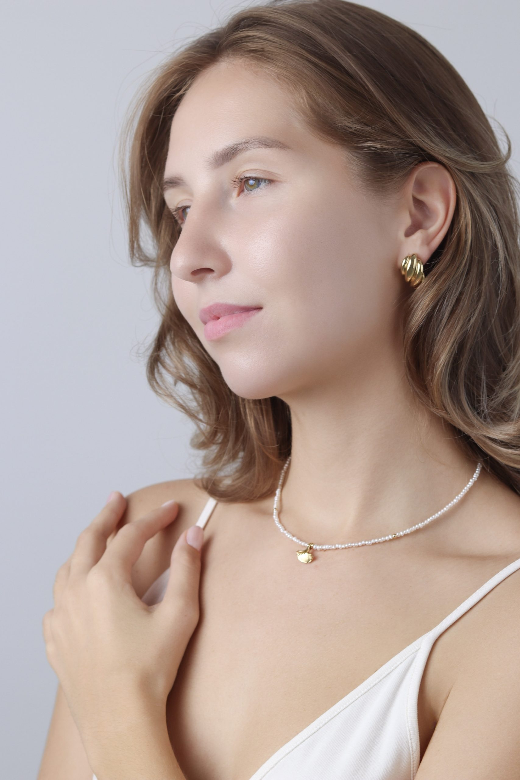 Eternal Gold Earrings - Image 3