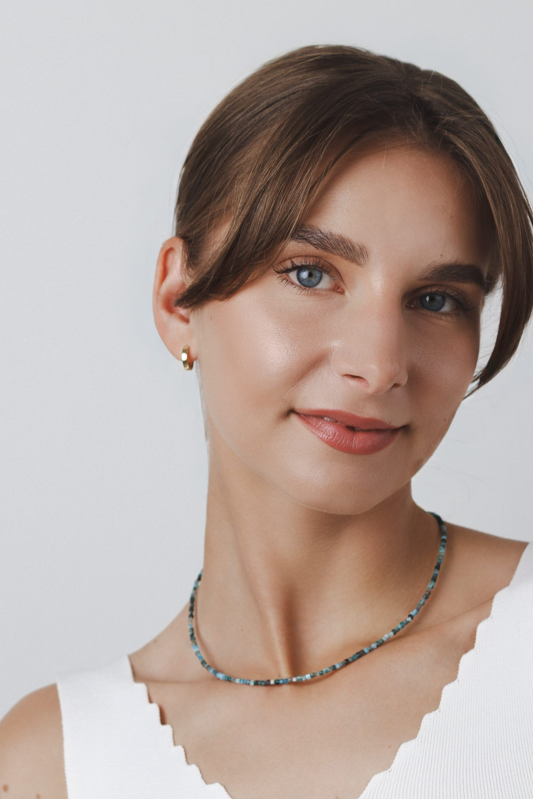 Apatite Cube Necklace - Image 3