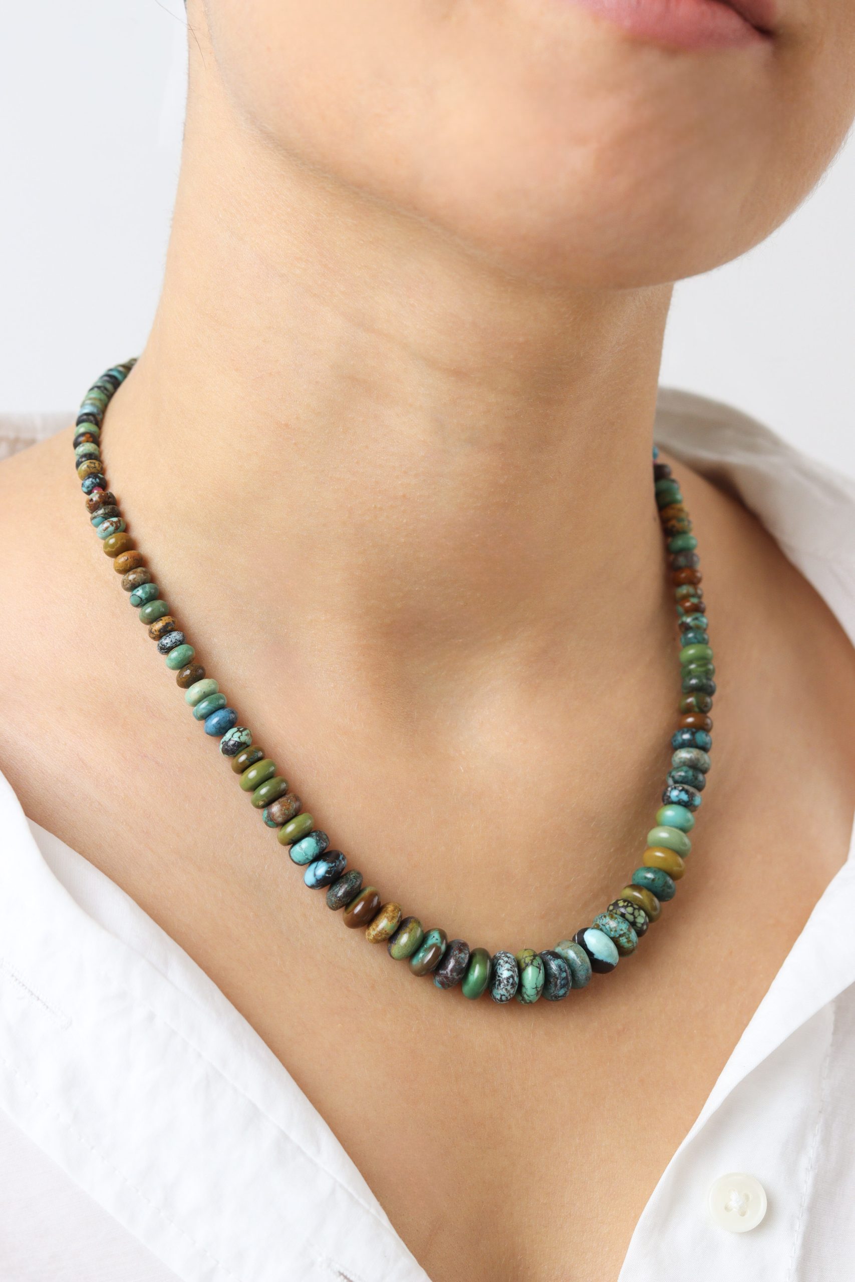 Azure Turquoise Earth Necklace - Image 2
