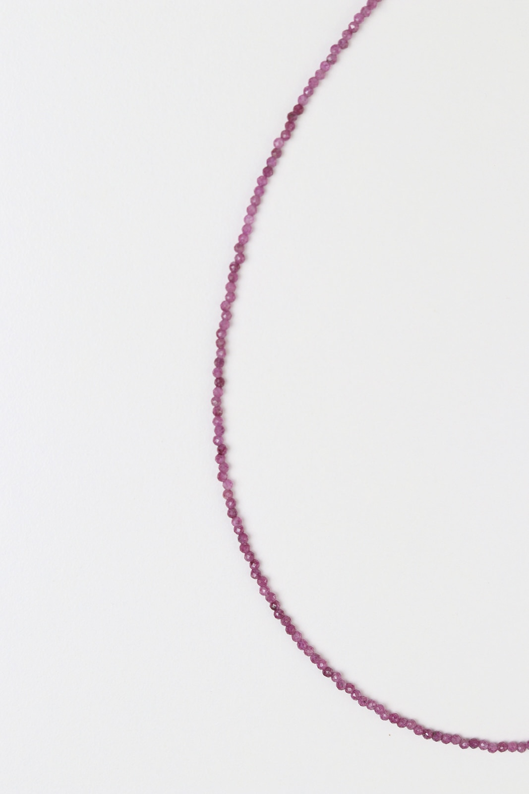 Mini Ruby Necklace - Image 2