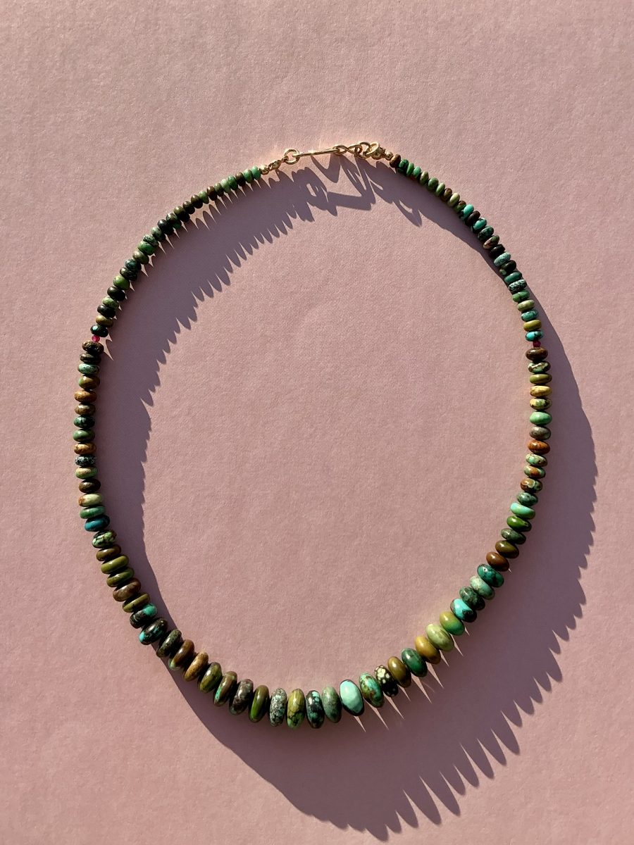 Azure Turquoise Earth Necklace