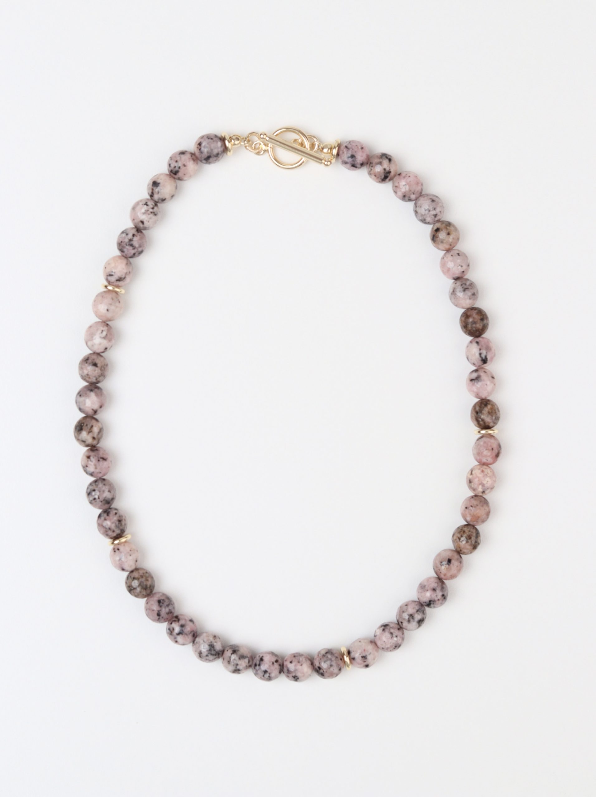 Pink Jade Necklace