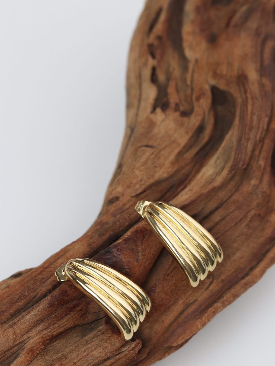 Gold Flow Earrings