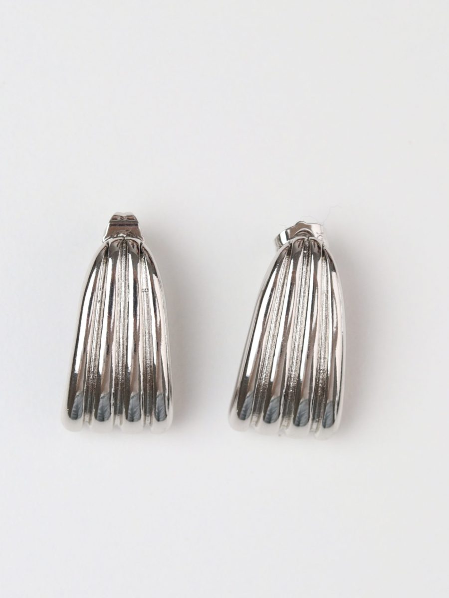 Silver Flow Earrings