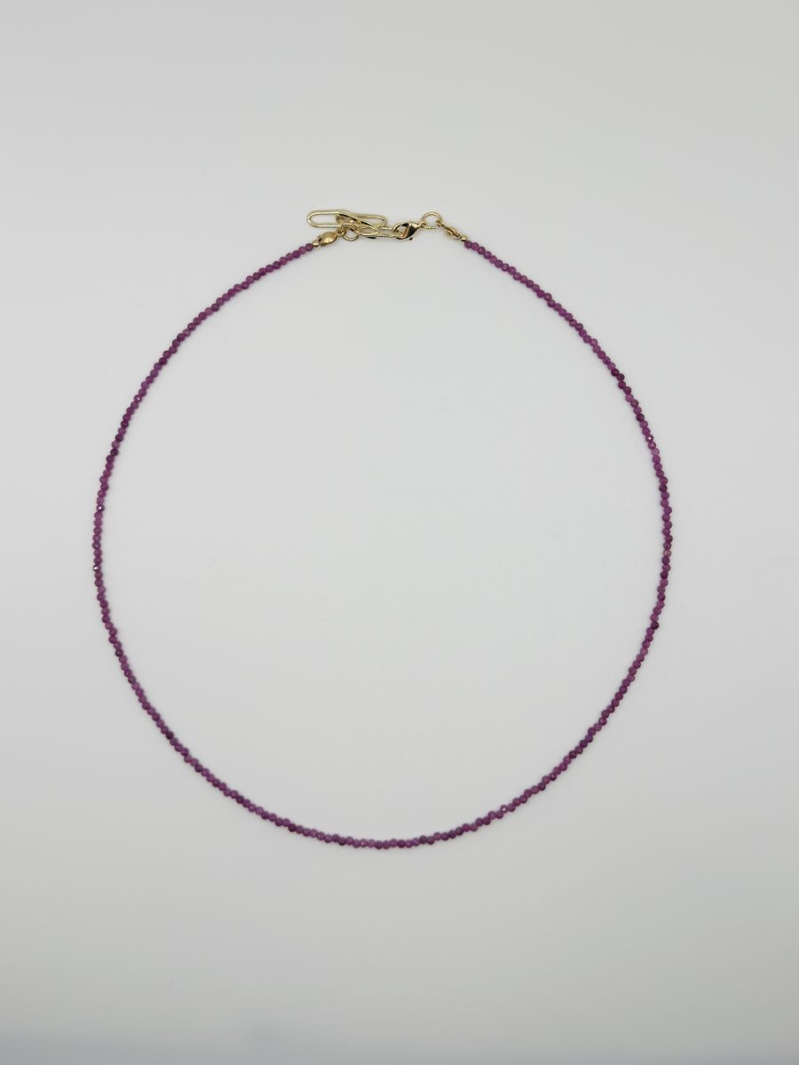 Mini Ruby Necklace