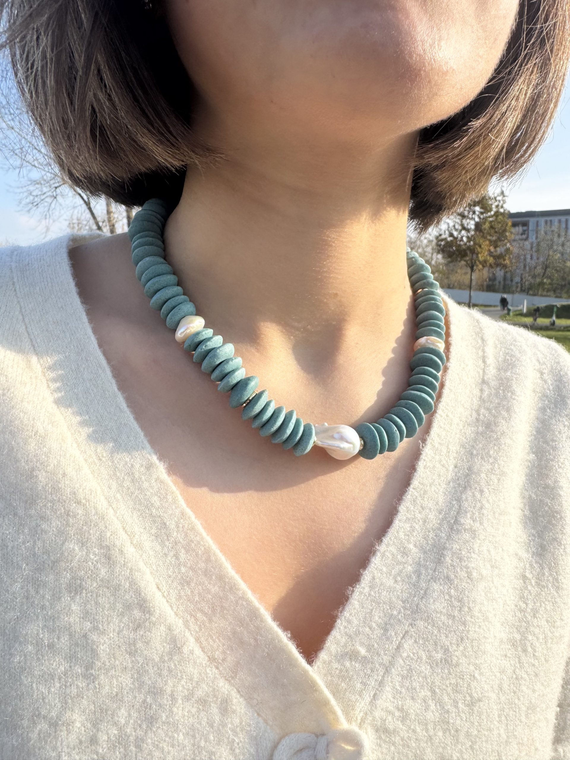 Blue Ashanti Necklace - Image 2